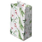 kerstgroen en kleine cadeautas van Berries (Achterkant Gekanteld)