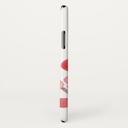 kerstgroen en rode Berry persoonlijke naam Case-Mate iPhone Case (Achterkant / rechts)