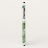 kerstgroen en rode Berry persoonlijke naam Case-Mate iPhone Case (Achterkant/links)