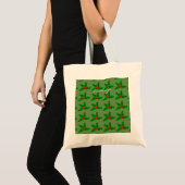 Kerstgroen en rood holly Thunder_Cove Tote Bag (Voorkant (product))