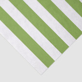 Kerstgroen en wit gestreept tissuepapier (Detail)