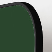 Kerstgroen, Feestgroen, Effengroen, Pickleball Paddle (Links Detail)