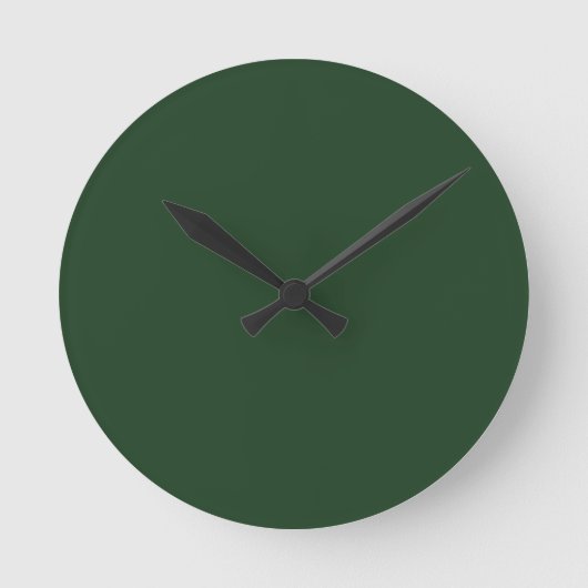 Kerstgroen, Feestgroen, Effengroen,  Ronde Klok (Voorkant)