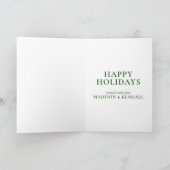 Kerstgroen - Geef Feestdagen Kaart (Binnen)