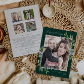 Kerstgroen gelukkigste Feestdagen Nieuwsbrief Feestdagenkaart