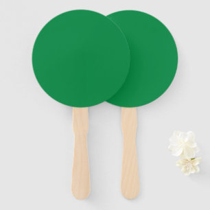 Kerstgroen Handwaaier