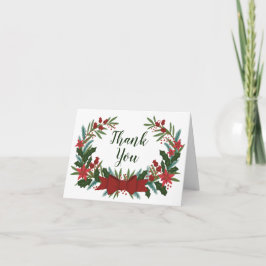 Kerstgroen Krans Kerstmis Dankjewelfolder Feestdagen Kaart