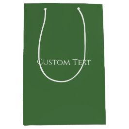 Kerstgroen medium cadeauzakje