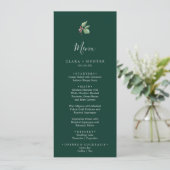kerstgroen | Menu Groen weddenschap (Staand voorkant)