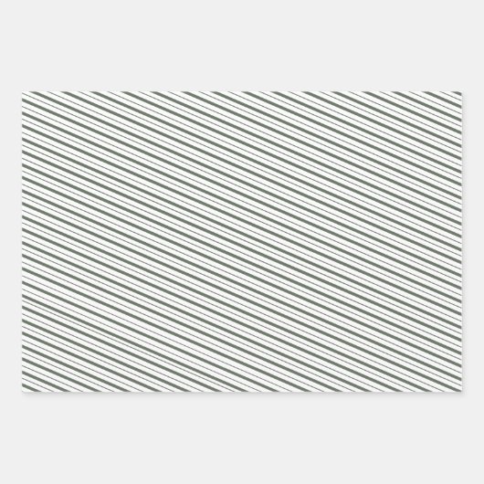 Kerstgroen met feestelijke feestdag inpakpapier vel (Voorkant 3)