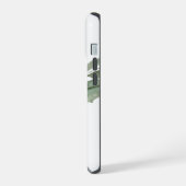 Kerstgroen Misteletoe Persoonlijk Schrift iPhone 15 Case (Linkerkant)