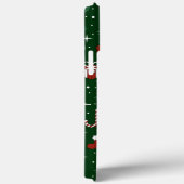Kerstgroen patroon Case-Mate iPhone case (Achterkant / Rechts)