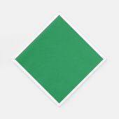 Kerstgroen Servet (Hoek)