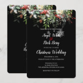 Kerstgroen/Sneeuwvlokken/Kersthuwelijk Aankondiging (Voorkant / Achterkant)