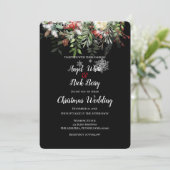 Kerstgroen/Sneeuwvlokken/Kersthuwelijk Aankondiging (Staand voorkant)
