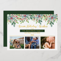 Kerstgroen Warm Holiday wil 3 Foto