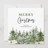 Kerstgroene Boom | Prettig Kerstfeest  (Voorkant)