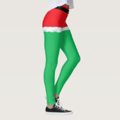 Kerstgroene Elf-leggings Leggings (Rechts)