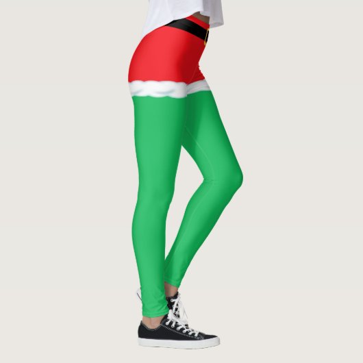 Kerstgroene Elf-leggings Leggings (Rechts)