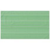 Kerstgroene en witte strepen tafelkleed (Voorkant (Horizontaal))