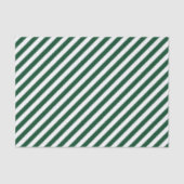 Kerstgroene en witte wrapping tissuepapier (Voorkant)