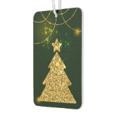 Kerstgroene feestdag luchtverfrisser (Links)