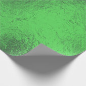 Kerstgroene Folie Cadeaupapier (Hoek)