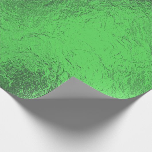 Kerstgroene Folie Cadeaupapier (Hoek)