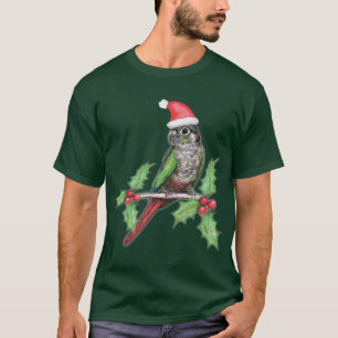 Kerstgroene kauwkonijn t-shirt