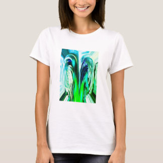 Kerstgroene natuurlijke geest feestelijk stijlvol t-shirt