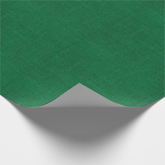 Kerstgroene omhulling cadeaupapier (Hoek)