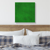 Kerstgroene vaste feestdag, kleurenachtergrond canvas afdruk (Insitu (Slaapkamer))