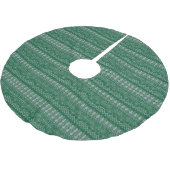 Kerstgroene zilver Moderne Feestdagen Kerstboom Rok (Gekanteld)