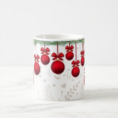 Kerstgroenen en siervoorwerpen koffiemok (Center)