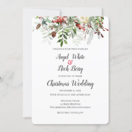 Kerstgroenen/Snowflakes/Vakantievrouw Announ Aankondiging