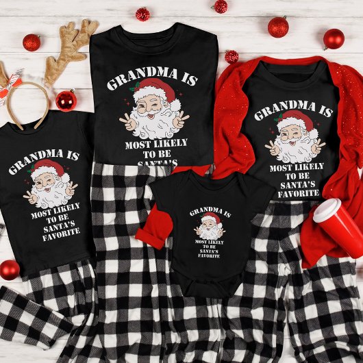 Kerstgroep het meest waarschijnlijk om aangepaste  t-shirt