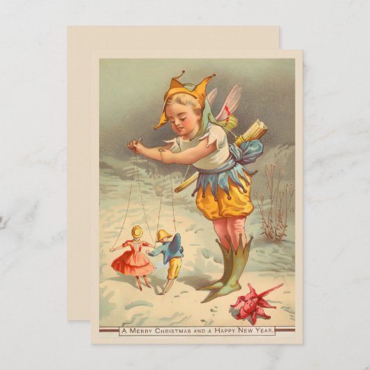 kerstgroet (Voorkant / Achterkant)