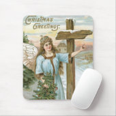 Kerstgroet Angel Muismat (Met muis)