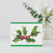 Kerstgroet Briefkaart (1906) (Staand voorkant)