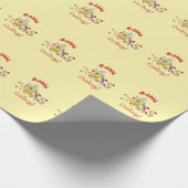 Kerstgroet Cadeaupapier (Hoek)