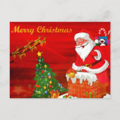 kerstgroet feestdagenkaart (Voorkant)