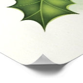 Kerstgroet, feestelijk, poster (Hoek)