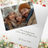 Kerstgroet Foto Kaart