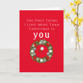 Kerstgroet, ik wil je kaart (Gele Bloem)