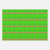 Kerstgroet Inpakpapier  (Voorkant 3)