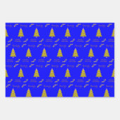 Kerstgroet Inpakpapier  (Voorkant 2)