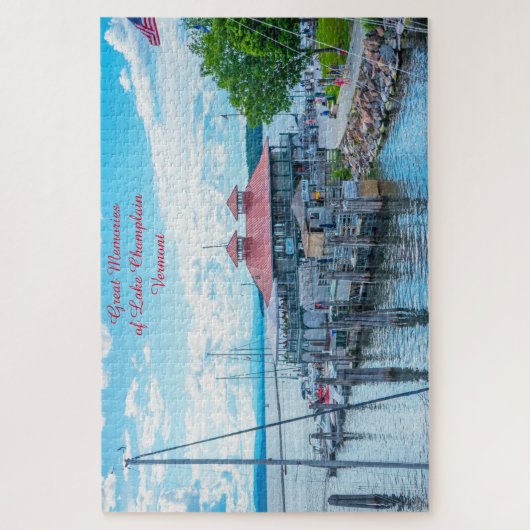 Kerstgroet Jigzaag Legpuzzel (Verticaal)