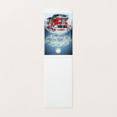 Kerstgroet kaart (Buitenkant ongevouwen)