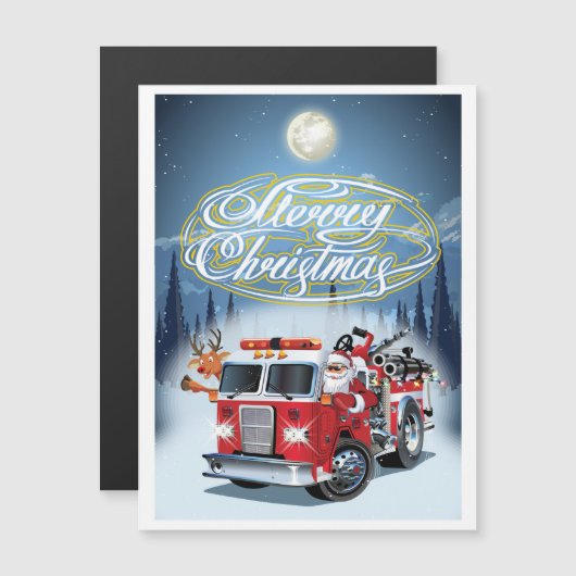 Kerstgroet kaart (Voorkant / Achterkant)