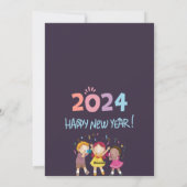 Kerstgroet kaart (Achterkant)